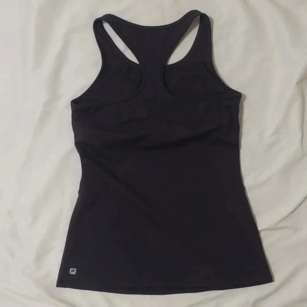 Fabletics Racerback Tank Top, Color Gray Size XS - Picture 6 of 9